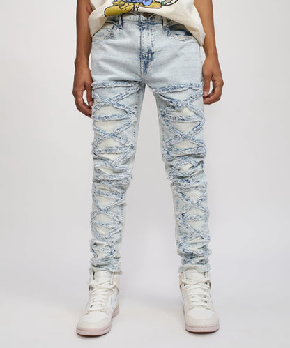 Reason Clothing Trusted Skinny Fit Denim Pant