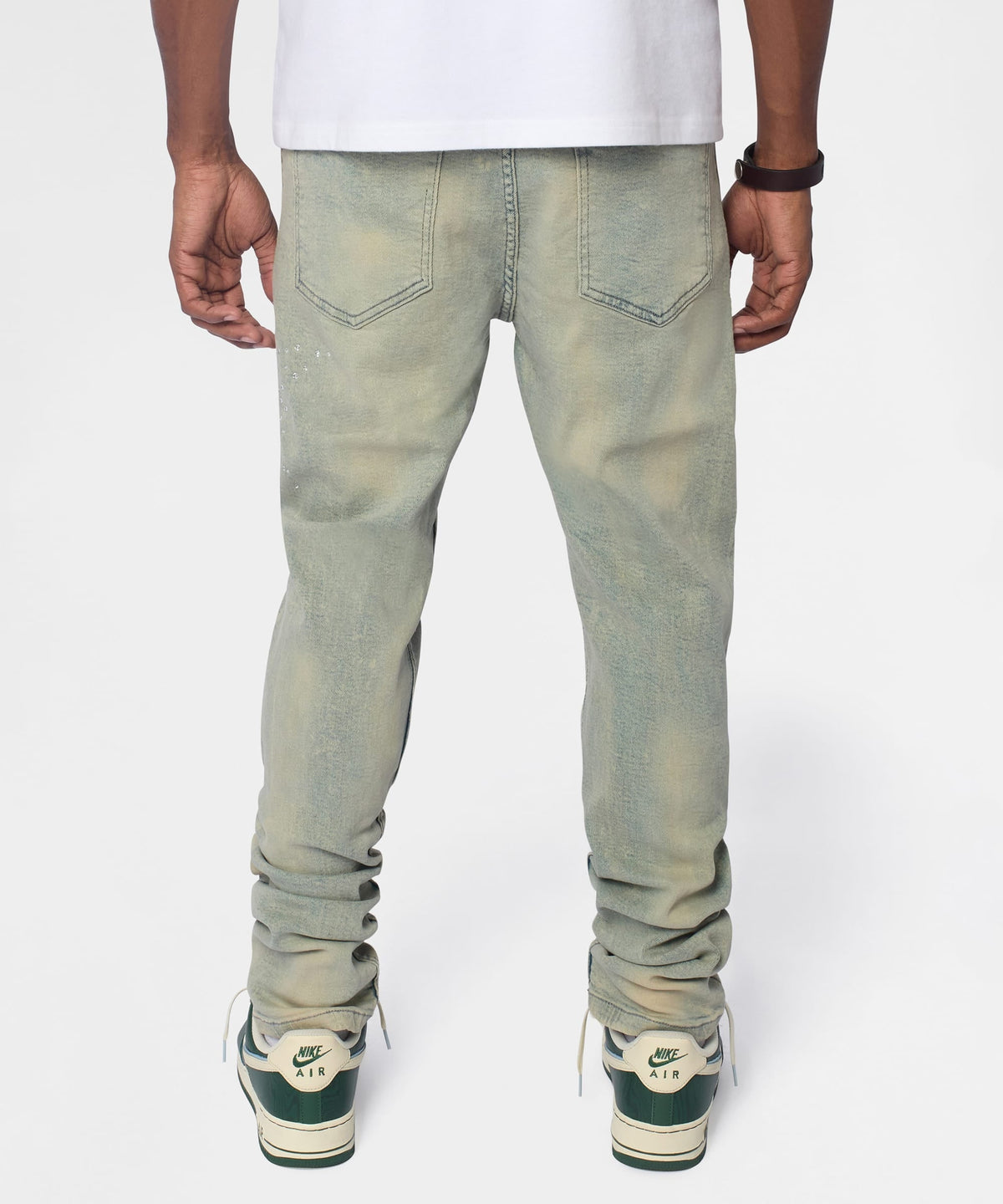 Reason Clothing Everyday Skinny Fit Denim Pant - Dark Blue
