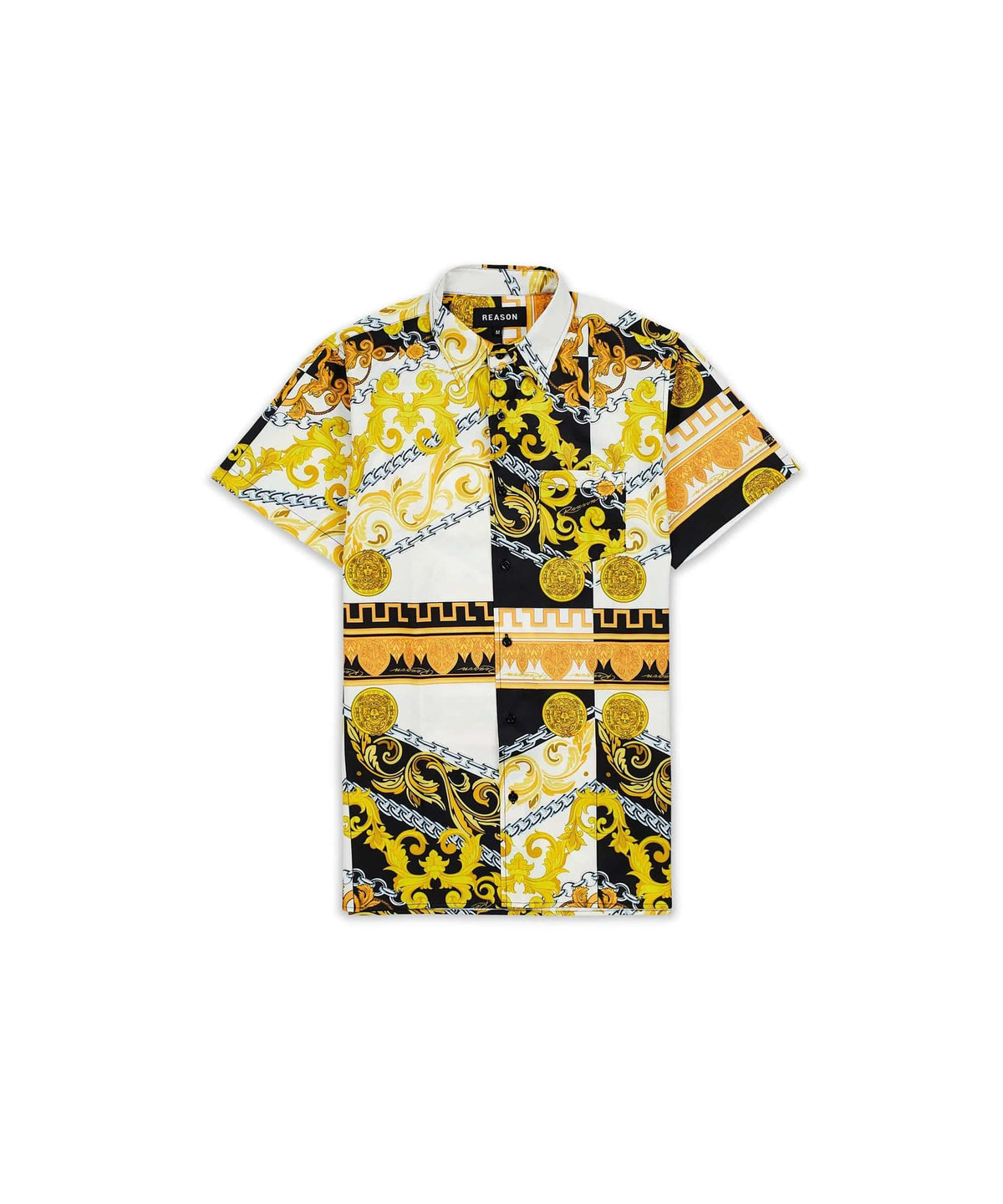 Reason Clothing Hot Sale Medusa Woven Shirt