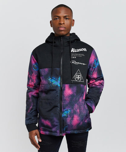 Reason Clothing Featured Butterfly Hybrid Jacket
