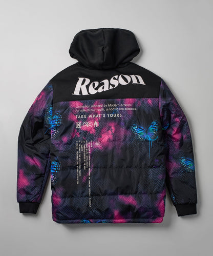 Reason Clothing Featured Butterfly Hybrid Jacket