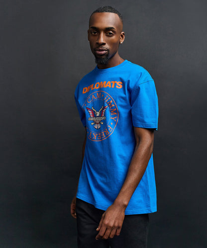 Reason Clothing Best Price Dipset Crest Graphic Short Sleeve Tee - Blue
