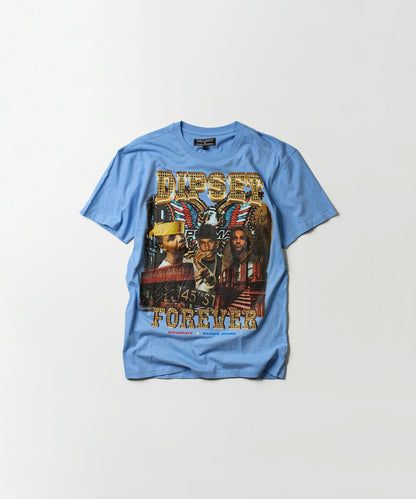 Reason Clothing Trusted Dipset Forever Graphic Short Sleeve Tee - Light Blue