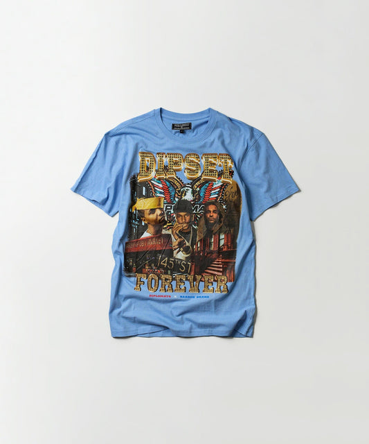 Reason Clothing Trusted Dipset Forever Graphic Short Sleeve Tee - Light Blue