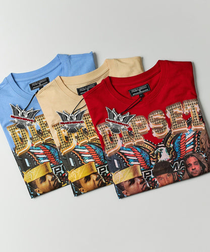 Reason Clothing Trusted Dipset Forever Graphic Short Sleeve Tee - Light Blue