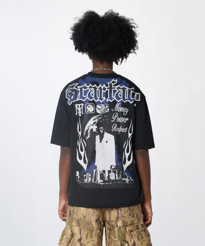 Reason Clothing Trusted Scarface Graphic Tee - Black