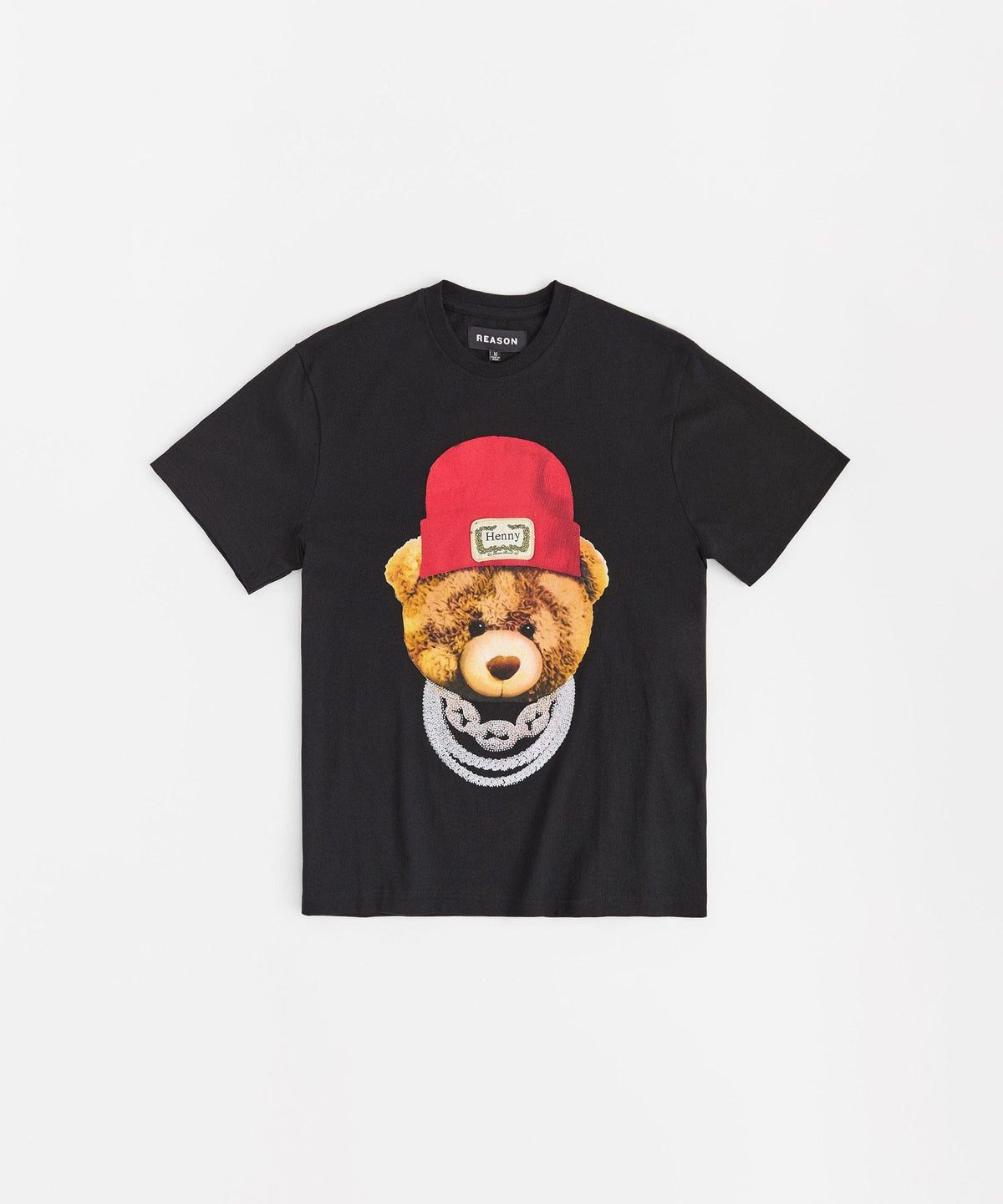 Reason Clothing Premium Rhinestone Tee - Black