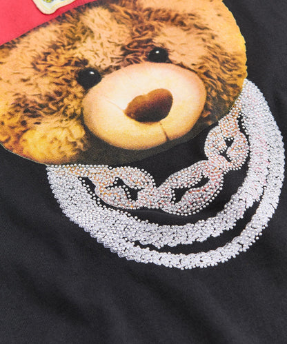 Reason Clothing Premium Rhinestone Tee - Black
