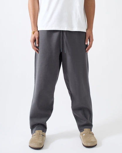 Reason Clothing Sale Classic Open Hem Pant - Dark Grey