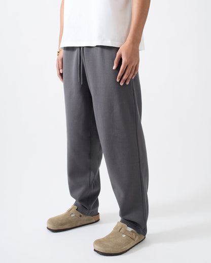 Reason Clothing Sale Classic Open Hem Pant - Dark Grey