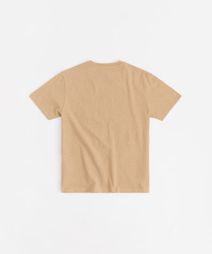 Reason Clothing Quality All We Trust Is Us Applique Short Sleeve Tee - Khaki