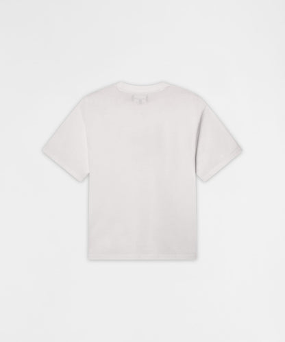 Reason Clothing Top Pick Chest Hit Embroidered Short Sleeve Tee - White