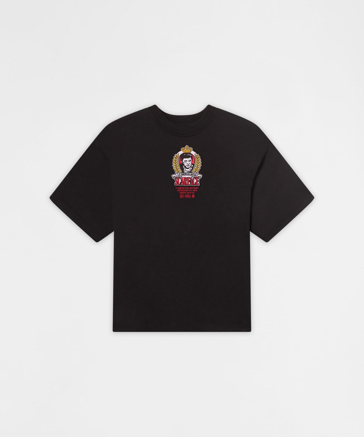 Reason Clothing New Scarface The Eyes Chico Graphic Short Sleeve Tee - Black