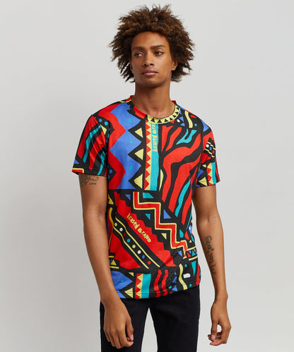 Reason Clothing Classic Unity Allover Geometric Print Tee