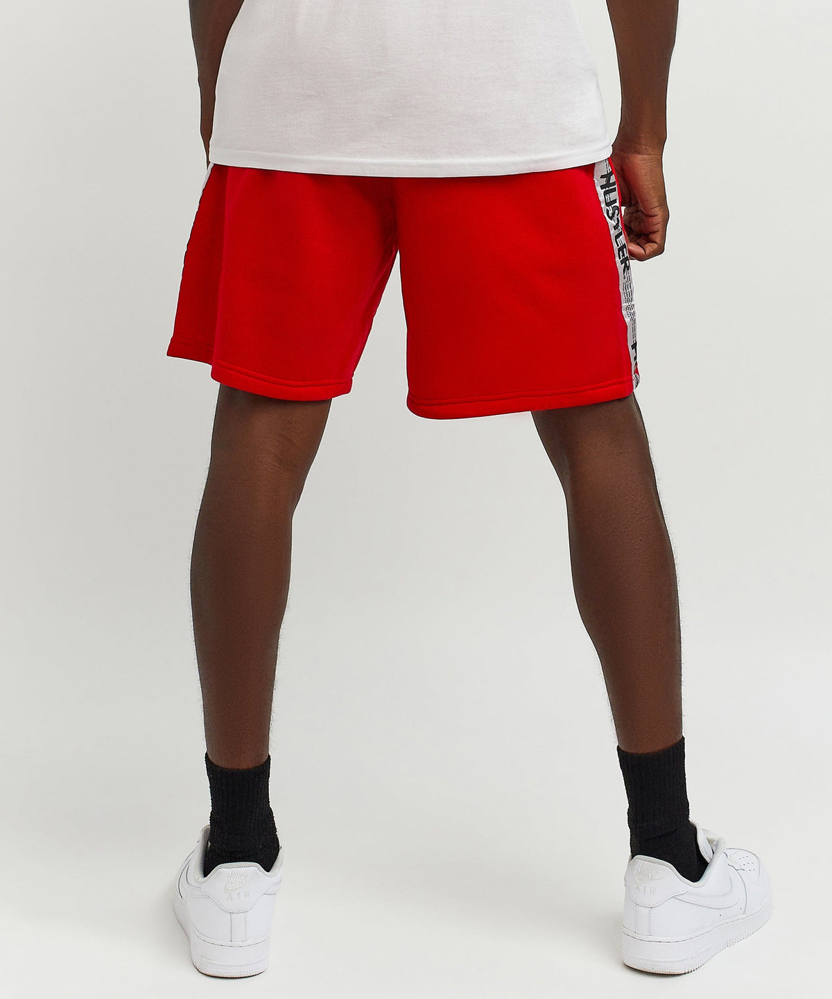 Reason Clothing Trusted Hustler Side Taped Short - Red