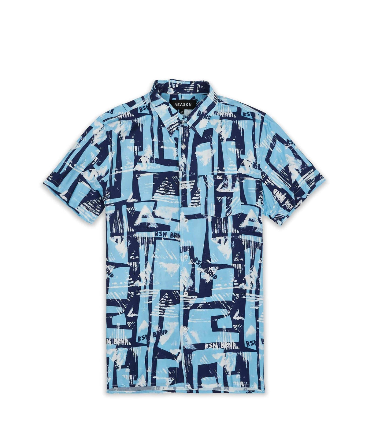Reason Clothing Hot Sale Aqua Shirt Shorts Set