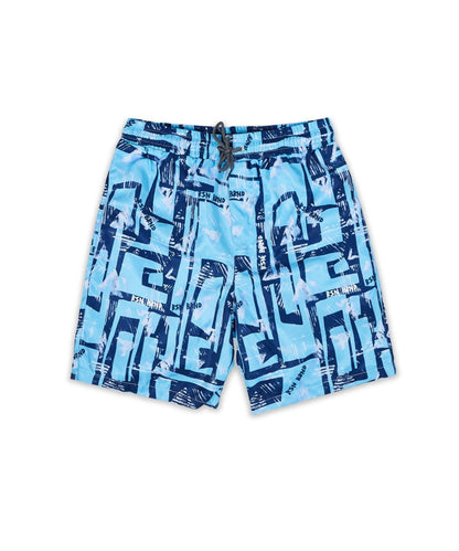 Reason Clothing Hot Sale Aqua Shirt Shorts Set