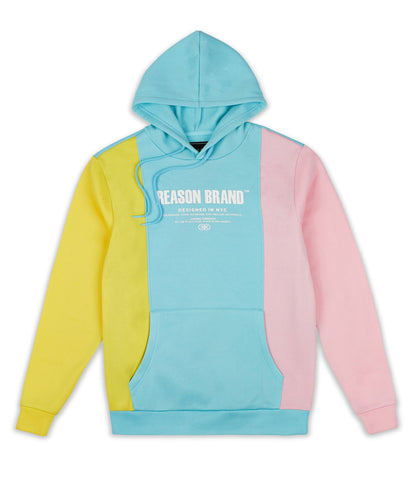 Reason Clothing Sale Womens Blocked Hoodie