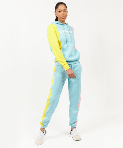 Reason Clothing Sale Womens Blocked Hoodie