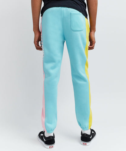 Reason Clothing New Blocked Pastel Logo Jogger