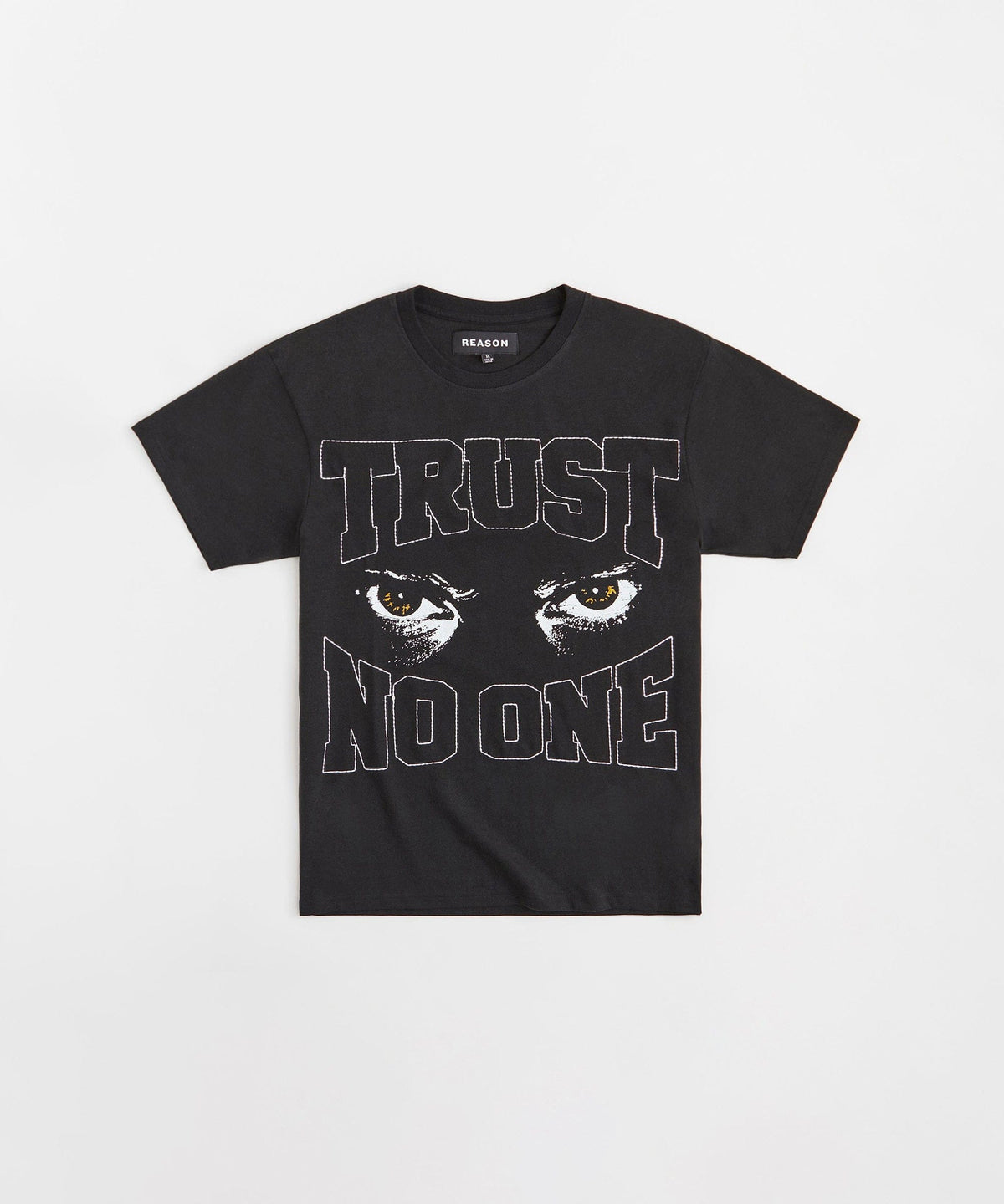 Reason Clothing Signature Chenille Tee - Black