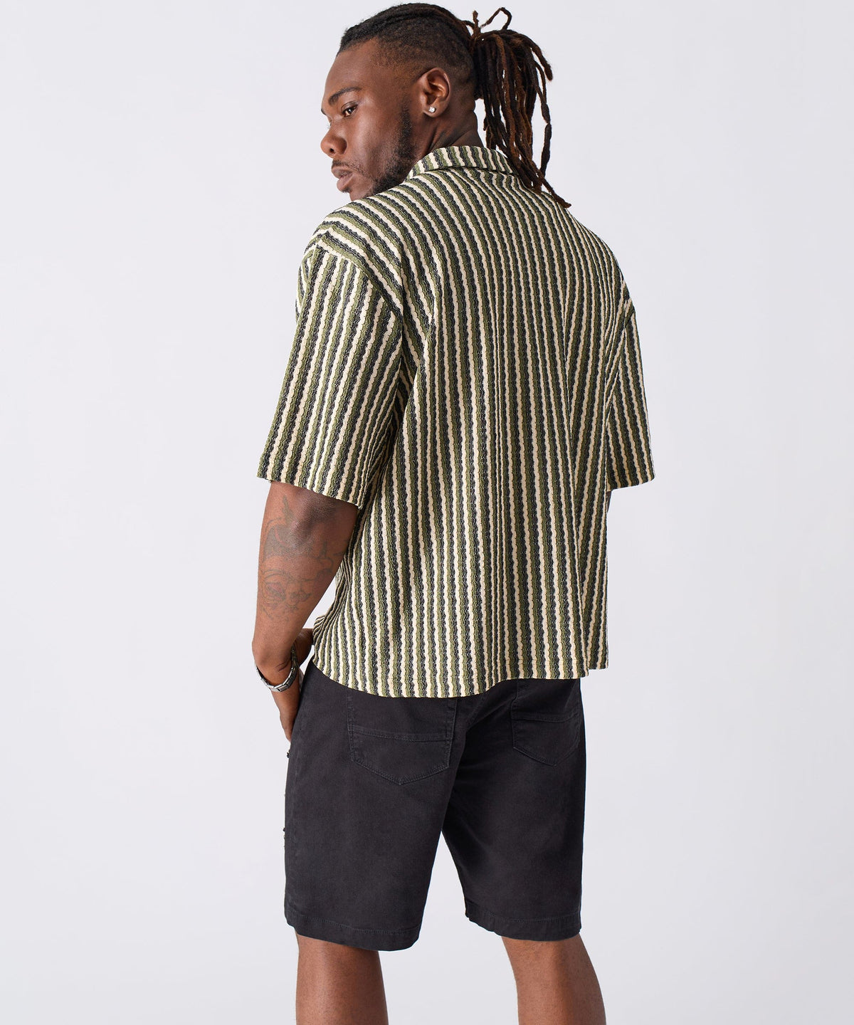 Reason Clothing Trusted Striped Shirt