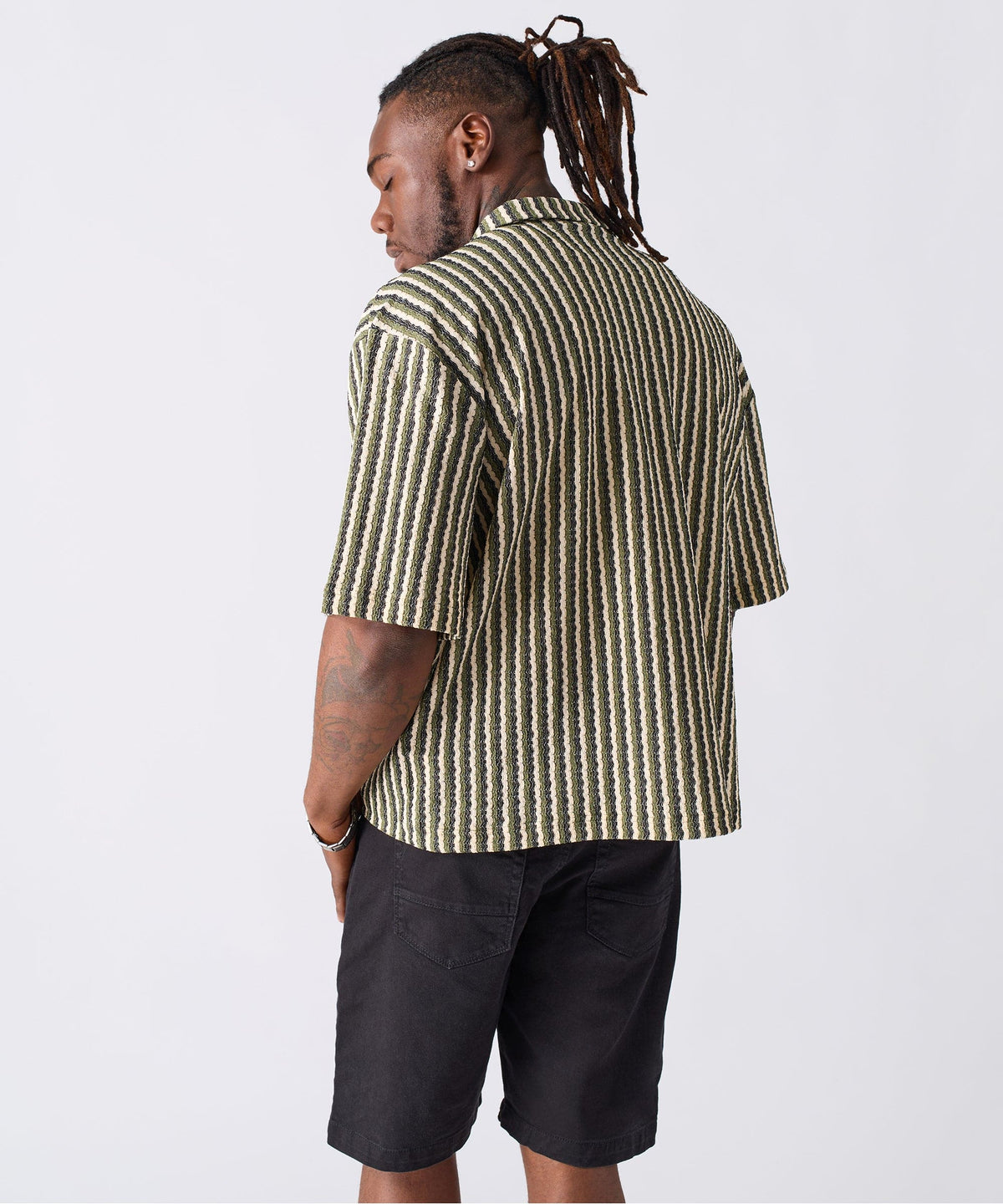 Reason Clothing Trusted Striped Shirt
