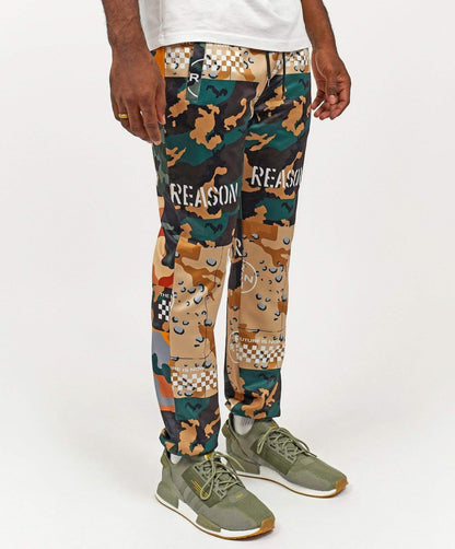 Reason Clothing Premium Camo Joggers