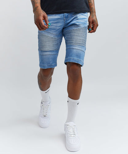 Reason Clothing Exclusive Beaters Denim Short