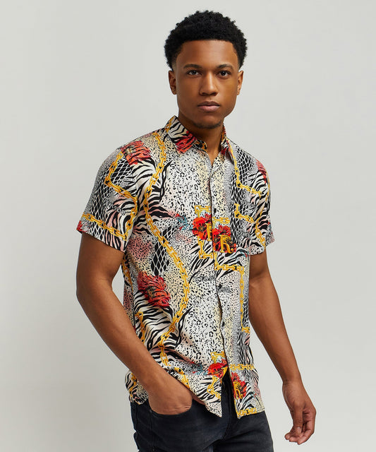 Reason Clothing Best Seller Born To Be Wild S/S Shirt
