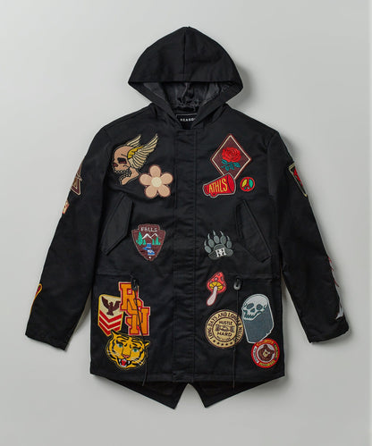 Reason Clothing Featured Affiliated Fishtail Parka Jacket