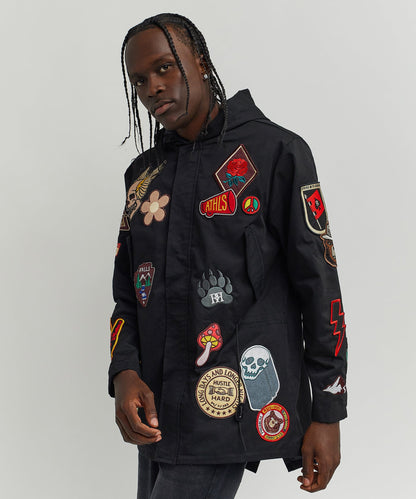 Reason Clothing Featured Affiliated Fishtail Parka Jacket