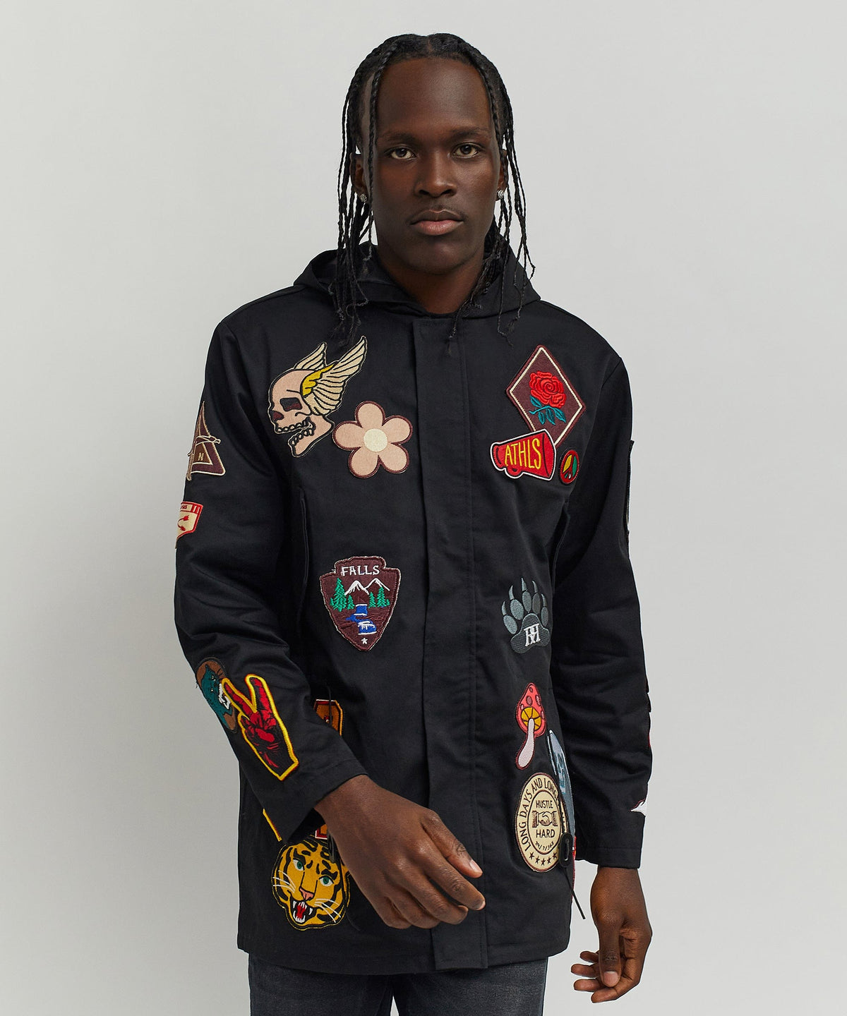 Reason Clothing Featured Affiliated Fishtail Parka Jacket