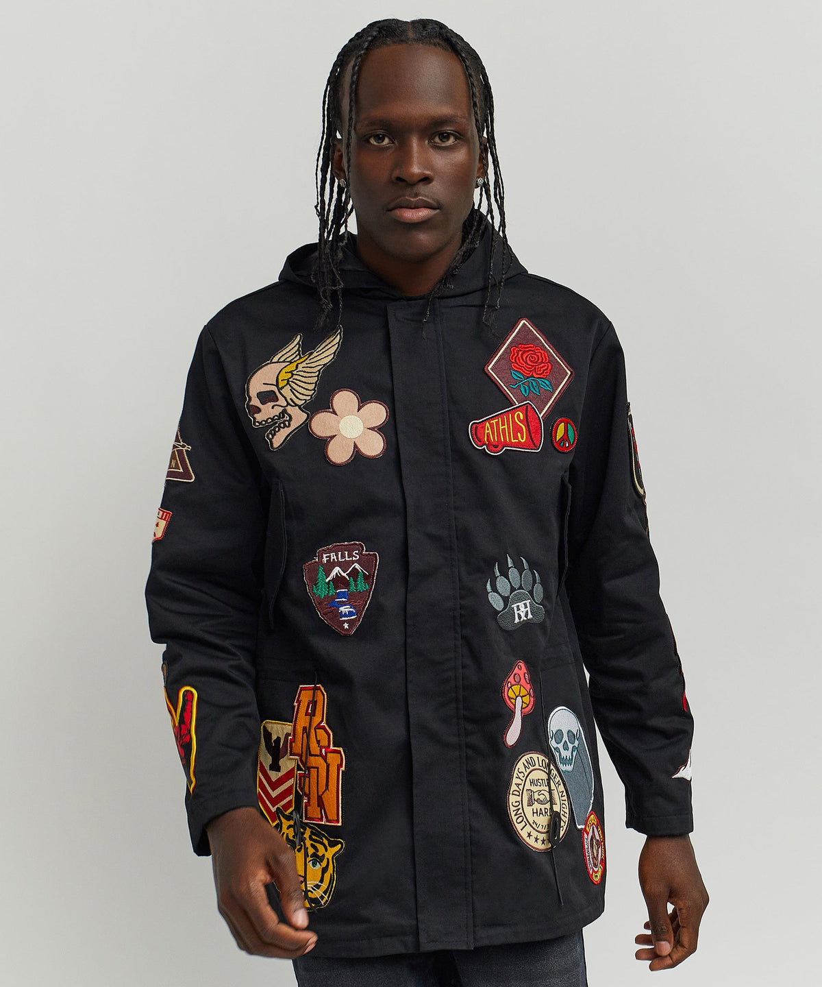 Reason Clothing Featured Affiliated Fishtail Parka Jacket