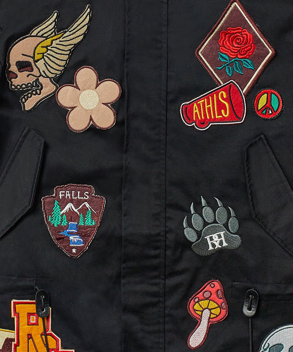 Reason Clothing Featured Affiliated Fishtail Parka Jacket