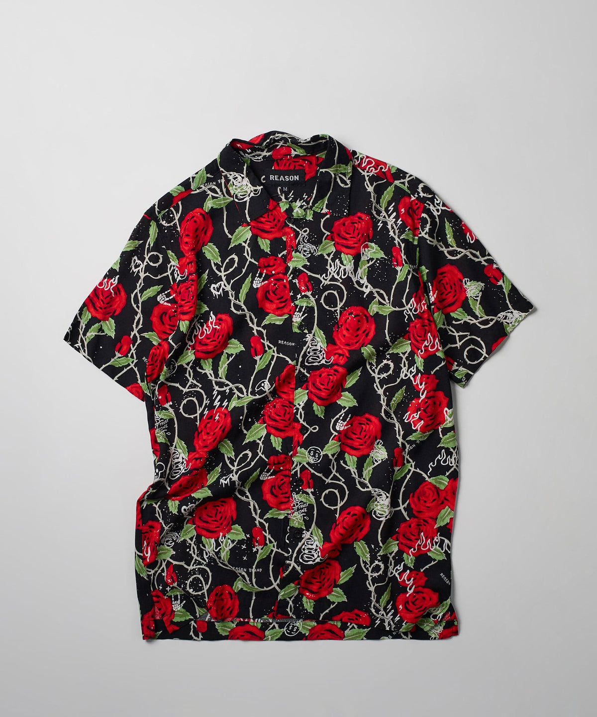 Reason Clothing Top Pick Harper Rose Short Sleeve Shirt