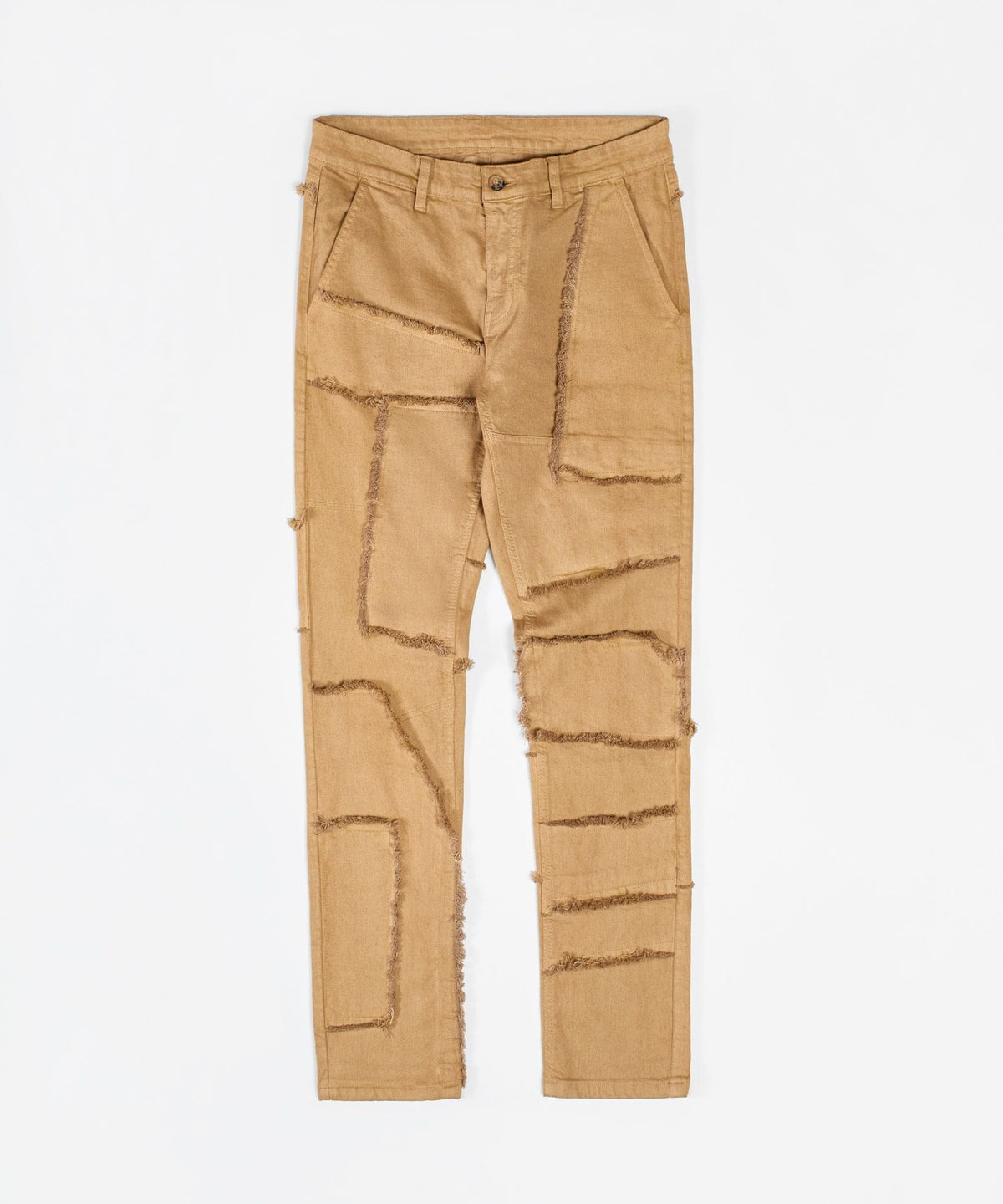 Reason Clothing Essential Frayed Denim Pant