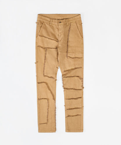 Reason Clothing Essential Frayed Denim Pant