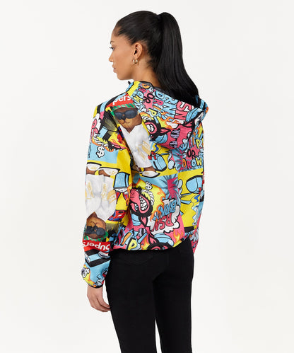 Reason Clothing New Womens Drip Or Die Anorak
