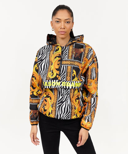 Reason Clothing Great Value Womens Safari Half-Zip Anorak