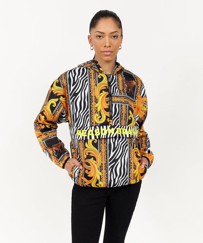 Reason Clothing Great Value Womens Safari Half-Zip Anorak
