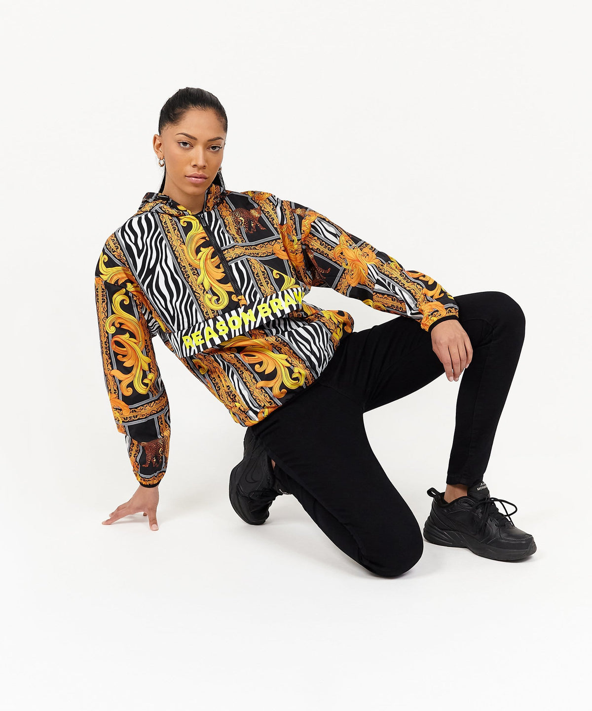 Reason Clothing Great Value Womens Safari Half-Zip Anorak