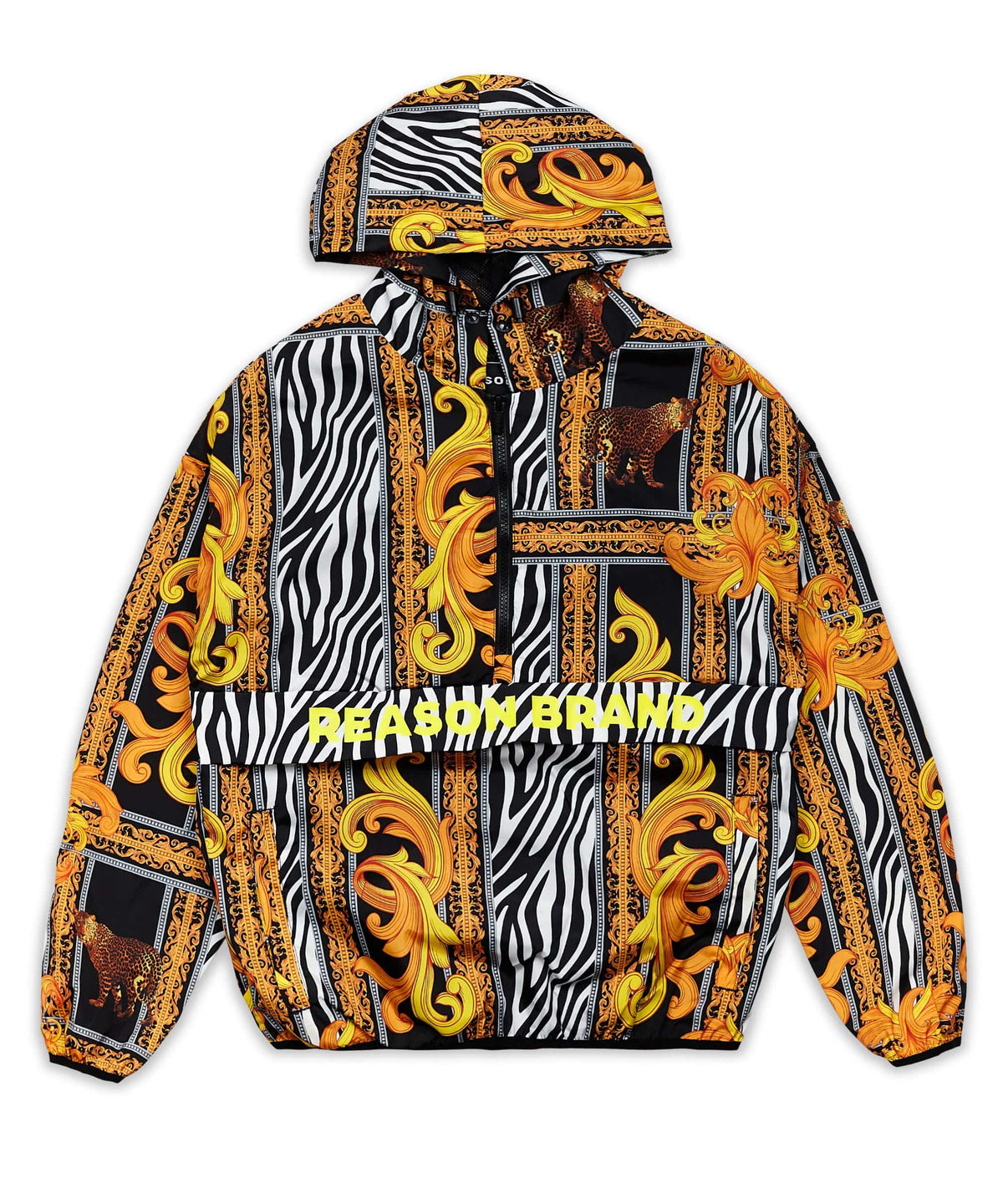 Reason Clothing Great Value Womens Safari Half-Zip Anorak
