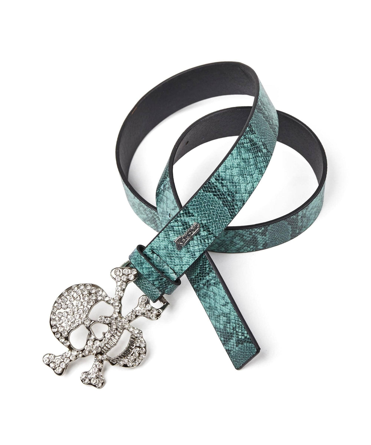 Reason Clothing Discount Skeletor Snakeskin Diamond Belt