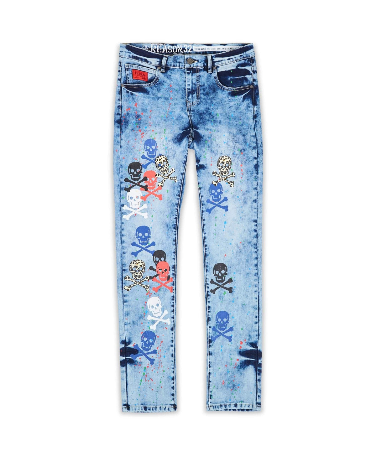 Reason Clothing Value Unauthorized Denim Jeans