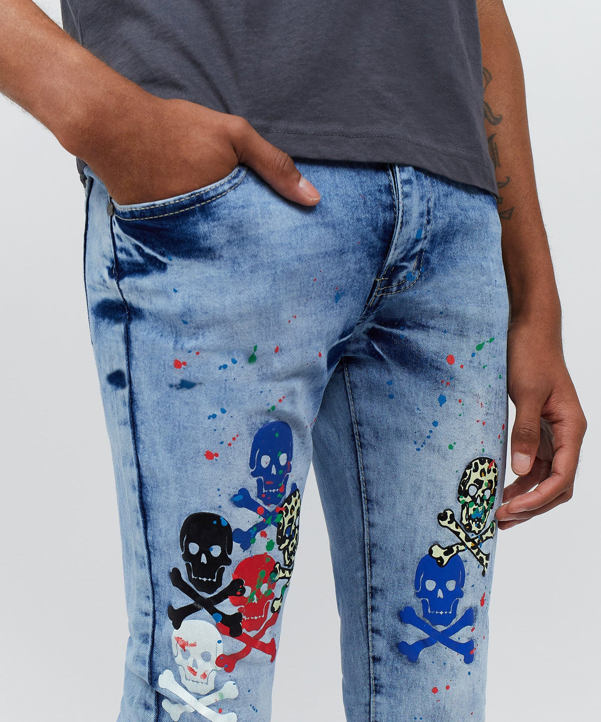 Reason Clothing Value Unauthorized Denim Jeans