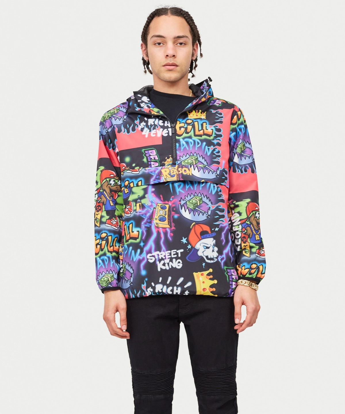 Reason Clothing Great Value Street King Anorak