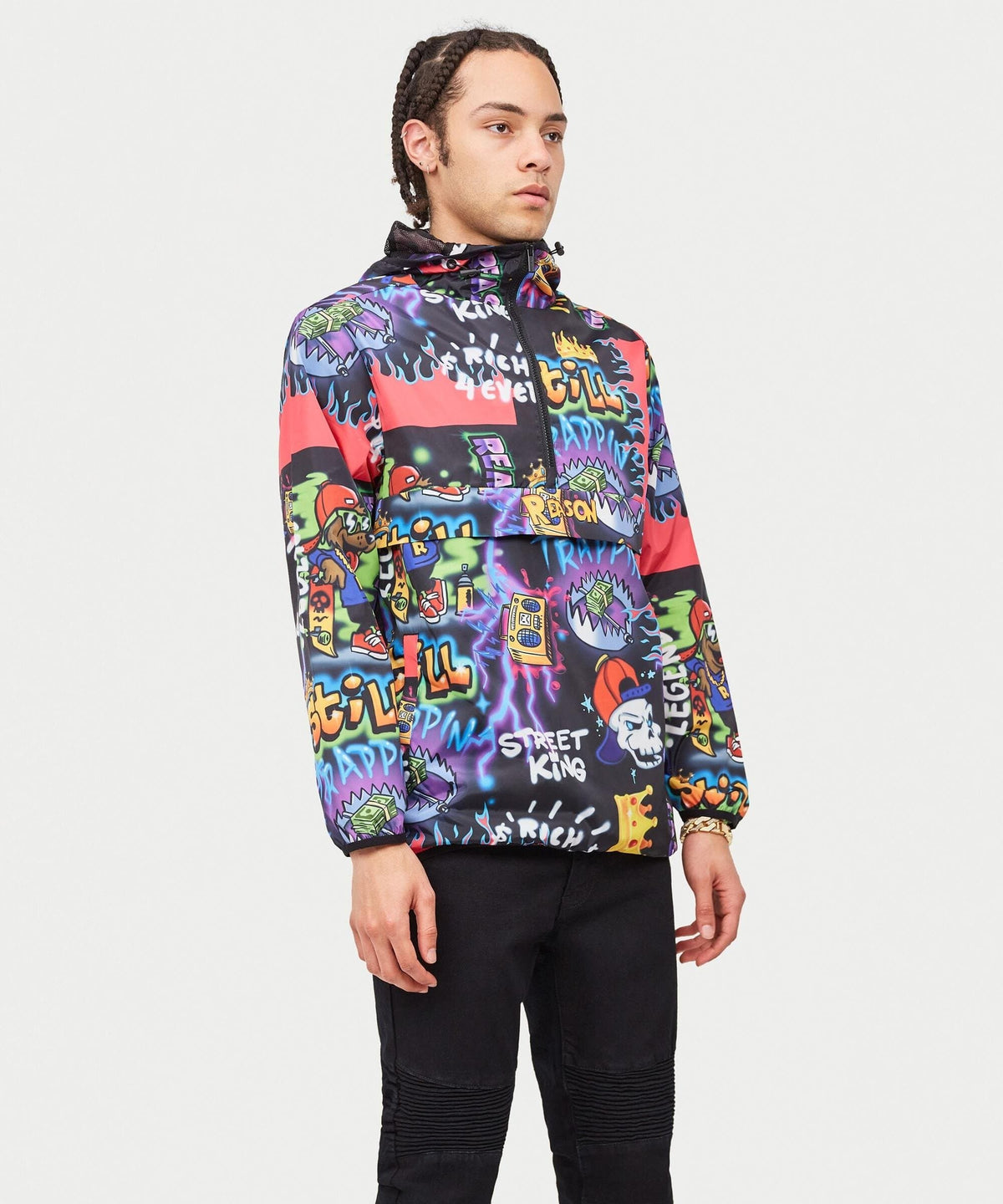 Reason Clothing Great Value Street King Anorak