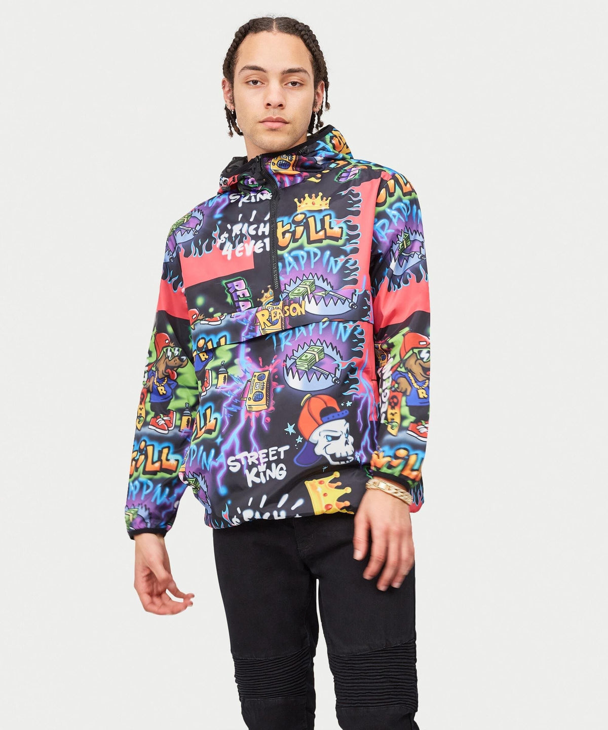Reason Clothing Great Value Street King Anorak