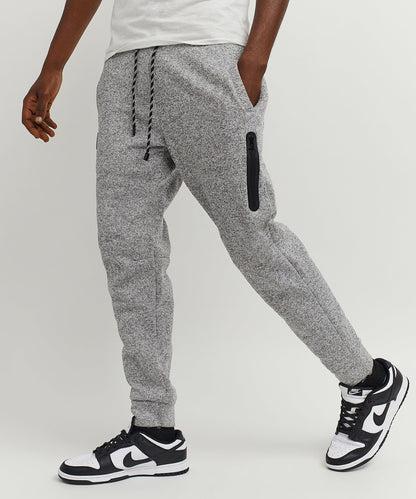Reason Clothing Premium Jeff Slim Fit Grey Jogger With Side Zip Pocket